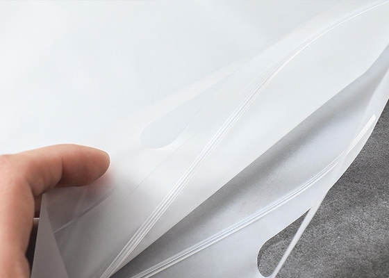 Frosted Self-Sealing CPE Zipper Bag Tear-Resistant And Soft For Cloth Package