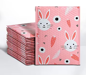 Waterproof Poly Bubble  Mailing  Bag  Shockproof  Customizable Size