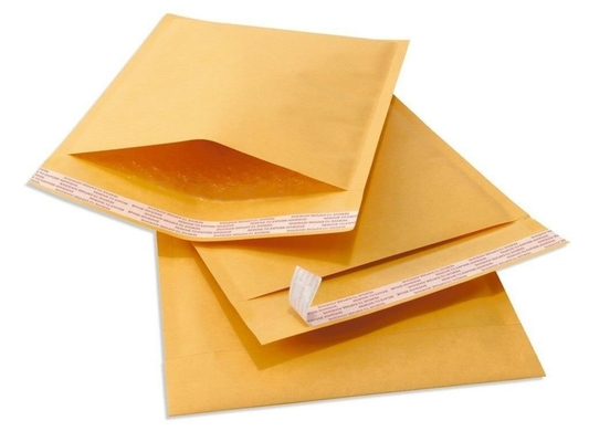 Customizable Puncture-Resistant Kraft Bubble Mailing Bag Cushioning Bubble-Lined