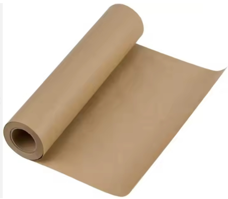 Recyclable Kraft Wrapping Paper Roll Brown Honeycomb Roll Customizable Logo