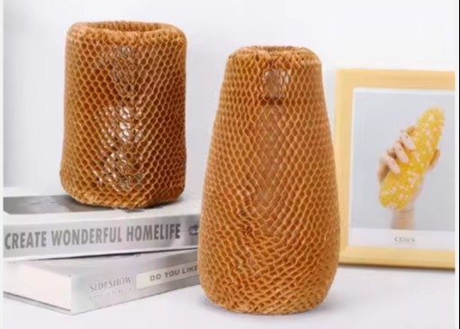 Shockproof Honeycomb Paper Sleeve Custom Size 100% Recycled Paper Sleeve