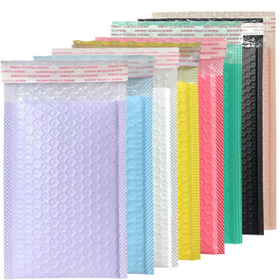 Flexible And Lightweight Moisture-Resistant Matte Pearl Film Bubble Mailing Bag