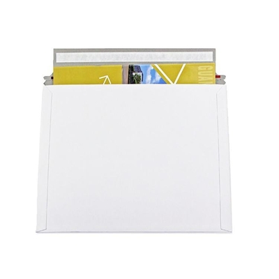 Horizontal Version Self Sealing Rigid Cardboard Envelope Mailer Flats Kraft Paper