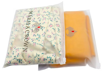 Wholesale Custom Self-Sealing CPE Zipper  Bags With Printed Logo