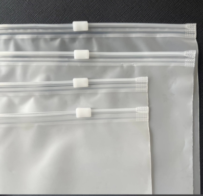 Custom  Size CPE Zipper Bags High Quality Transparent Packaging Bags