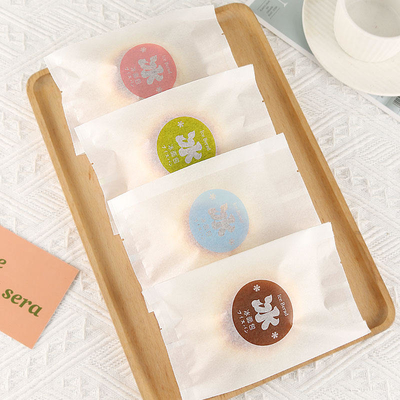Greaseproof Small Glassine Bag Customized Glassine Bags For Food