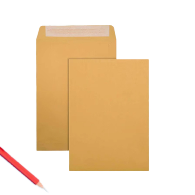 Self-Adhesive Offset Printing Packaging Kraft Paper Envelope For Mailing and Posting