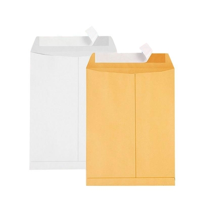 Self-Adhesive Offset Printing Packaging Kraft Paper Envelope For Mailing and Posting