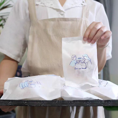 Self Adhesive Glassine Paper Bag Greaseproof Printed Glassine Bags Food Grade