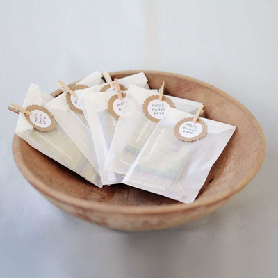 Mini Glassine Paper Bag Flat Glassine Bags For Cookies And Snack