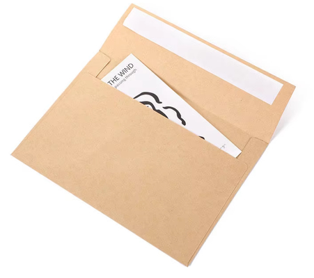 Customizable Brown Envelopes Kraft Paper Envelopes Envelopes Self Seal