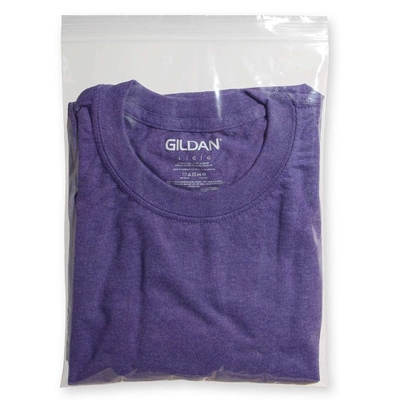Transparent CPE Clothing Zipper Bag  Seal Bag for  Clothing Packaging with Zipper Lock
