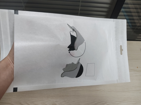 Waterproof Translucent Glassine Bags Moisture Resistant Eco Friendly Glassine Bags With Mini Handle