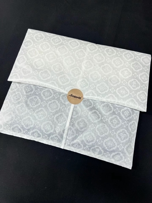 Custom Logo Glassine Paper Bag Semitransparent Glassine Waxed Paper Bags Waterproof