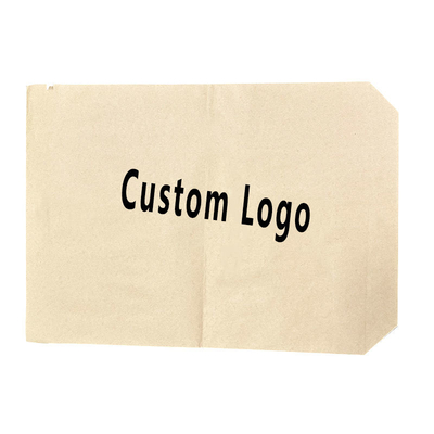 Durable Kraft Compostable Bags Recyclable Bottom Gusseted Bags Disposable With Adhesive Seal