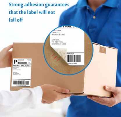 涙抵抗性熱接着ラベルは、小売価格のためのカラーファースト