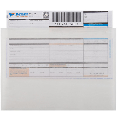Biodegradable Invoice Enclosed Envelope Translucent Packing List Enclosed Pouches