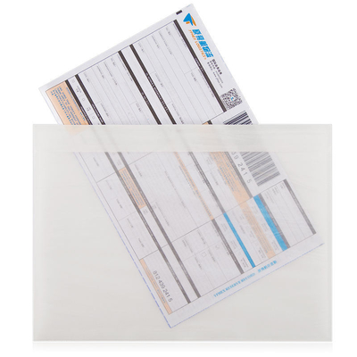 Biodegradable Invoice Enclosed Envelope Translucent Packing List Enclosed Pouches