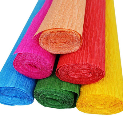 Eco Friendly Paper Wrapping Roll Reusable Crepe Paper Rolls Biodegradable