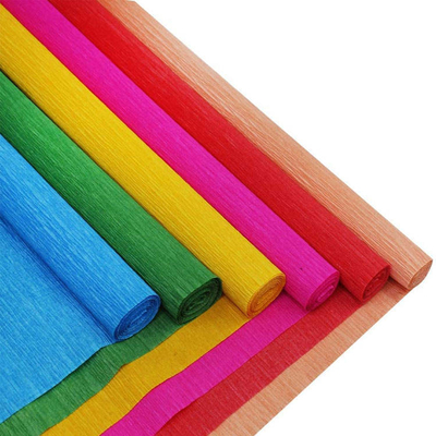 Eco Friendly Paper Wrapping Roll Reusable Crepe Paper Rolls Biodegradable