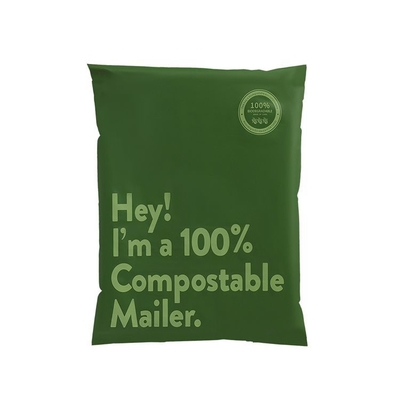 Recyclable Compostable Mailing Bag PLA Eco Friendly Parcel Bags Matte