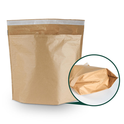 Brown Black Recycled Padded Mailer Durable Courier Paper Bags
