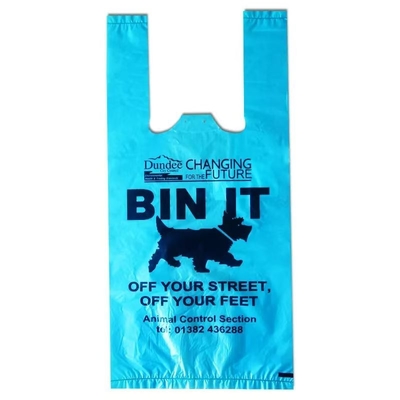 T-Shirt Packaging Bags Compostable Biodegradable Vest Packaging Shopping Bags