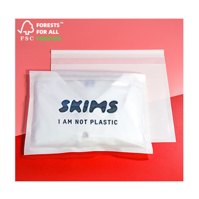 Biodegradable Glassine Paper Bag Eco Friendly Self Seal Glassine Bags Recyclable