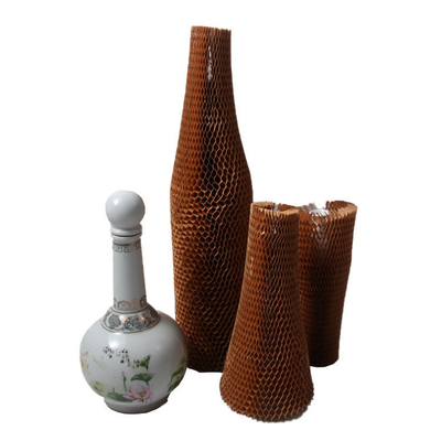 Honeycomb Paper Sleeve Protector Durable Cushioning Material For Transport
