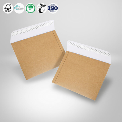 A3 A4 Size Rigid Brown Do Not Bend Kraft Paper Cardboard Envelope Mailer