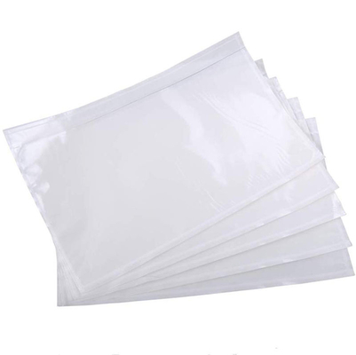 Top Loading Shipping Label Envelopes Pouches Tear Resistant Invoice Enclosed Envelopes Dustproof