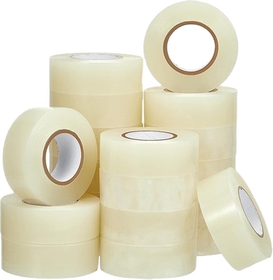 Plastic BOPP Packing Tape Low Noise Self Adhesive Waterproof Tape Transparent