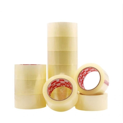 Plastic BOPP Packing Tape Low Noise Self Adhesive Waterproof Tape Transparent