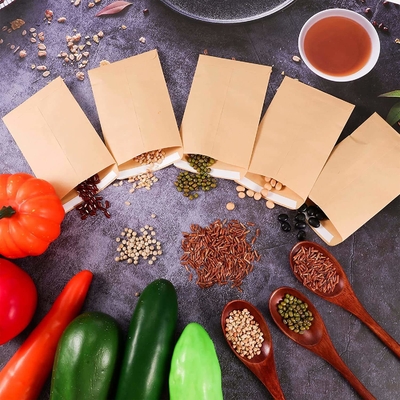 Lightweight Kraft Brown Envelopes Self Adhesive Mini Kraft Envelopes With Gummed Flap Paper