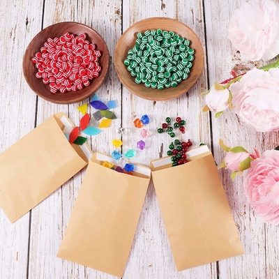 Lightweight Kraft Brown Envelopes Self Adhesive Mini Kraft Envelopes With Gummed Flap Paper