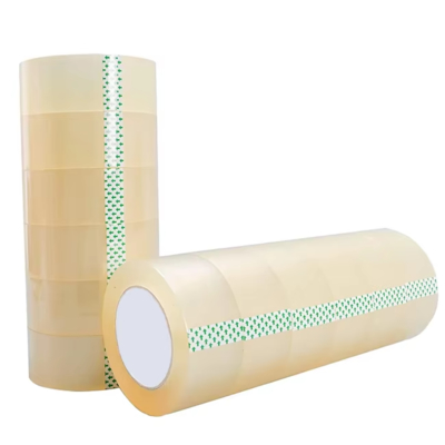 Acrylic BOPP Adhesive Tape Custom No Low Noise Packaging Tape Clear With Logo