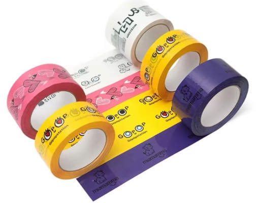 Durable Bopp Packing Tape Colored Adhesive BOPP Tape With Strong Adhesion