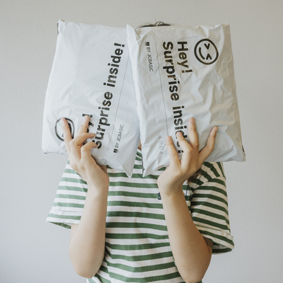 Self Sealing Poly Mailer Bag Lightweight Eco Friendly Shipping Bag Waterproof With Adhesive Strip