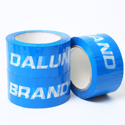 Low Noise Parcel Packaging Tape Acrylic Plastic Clear Tape Colored