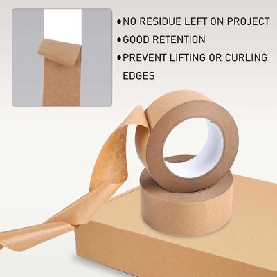 ODM OEM Custom Water Activated Packing Tape Self Adhesive Kraft Paper Packing Tape