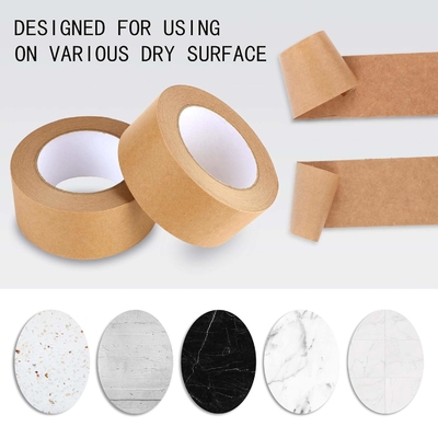 ODM OEM Custom Water Activated Packing Tape Self Adhesive Kraft Paper Packing Tape