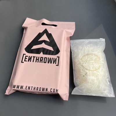 Lightweight Poly Mailer Bag Biodegradable Custom Printed Poly Mailer Rigid With Handle