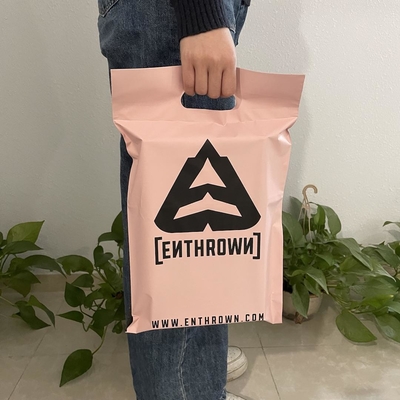 Lightweight Poly Mailer Bag Biodegradable Custom Printed Poly Mailer Rigid With Handle