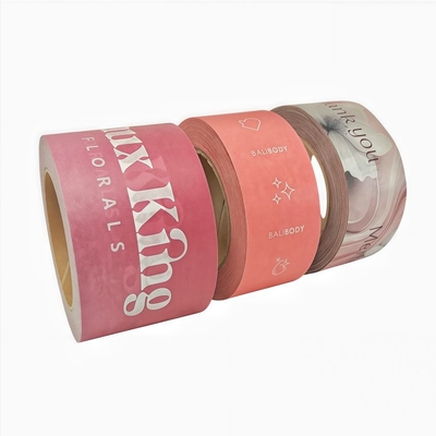 Single Sided Custom BOPP Tape Eco Friendly Kraft Self Adhesive Paper Waterproof