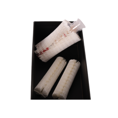 Customized Honeycomb Paper Sleeve Fillable Wine Bottle Protective Packaging Wrappable