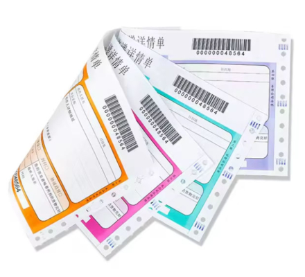 Custom Sizes Courier Air Waybill Digital Printing Carbonless Papers For Air Cargo Transportation