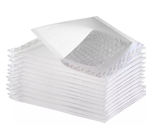 Customized Poly Bubble Mailers White Bubble Shipping Envelopes Waterproof