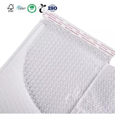 Customized Poly Bubble Mailers White Bubble Shipping Envelopes Waterproof