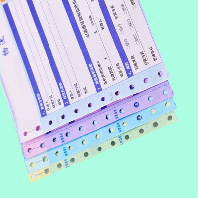 Rectangular Carbonless Copy Paper Custom International Express Waybill Eco Friendly