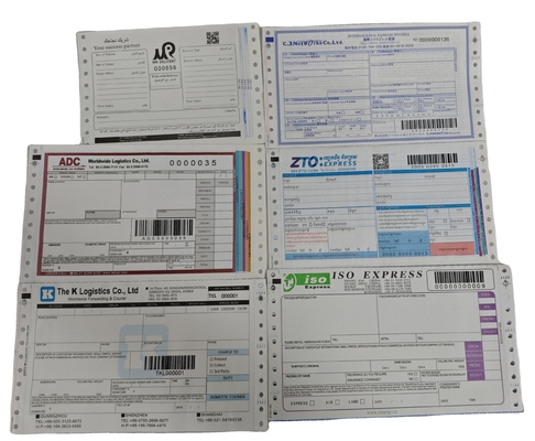 Smart Courier Air Waybill OEM / ODM Carbonless Copy Paper For Comprehensive Air Waybill Documentation